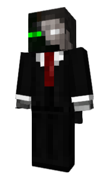 Minecraft skin WebGlitch