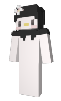 Minecraft skin Kuromi_6