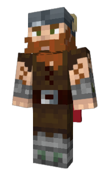 Minecraft skin Rhubar