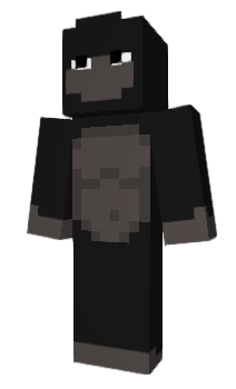 Minecraft skin GORlLLA