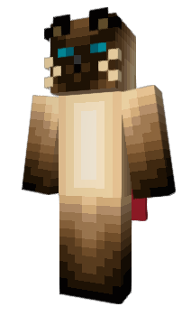 Minecraft skin CatSiamese