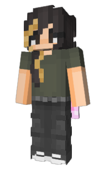 Minecraft skin Fugitiva