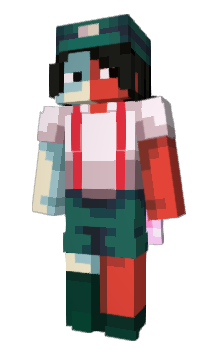 Minecraft skin Lightning_Splash