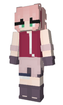 Minecraft skin HarunoSakura