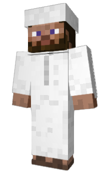 Minecraft скин по нику MuslimSteve