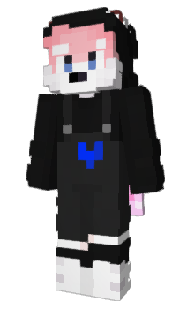 Minecraft skin Frostpfote