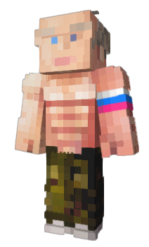 Minecraft skin RussianSteve