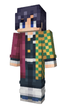 Minecraft skin Tomioka_Giyu