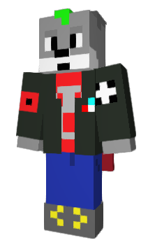 Minecraft skin PaintyPup
