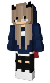 Minecraft скин по нику NinaBR