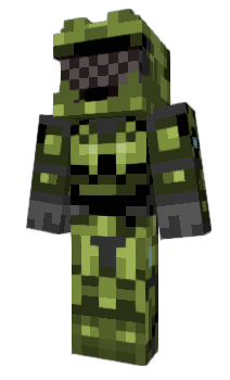 Minecraft скин по нику halobb