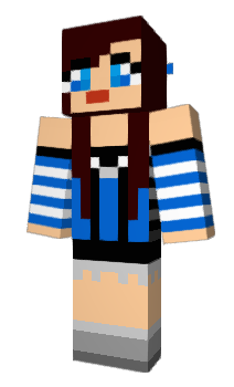 Minecraft скін по ніку girlwho