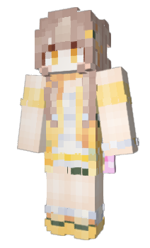 Minecraft skin GefroreneZitrone