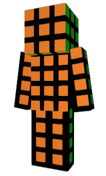 Minecraft skin rubikcube