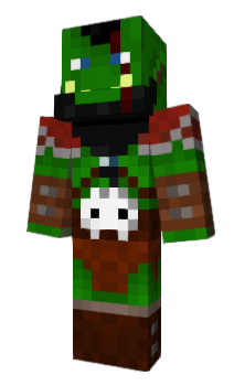 Minecraft скін по ніку CreepyMonsters
