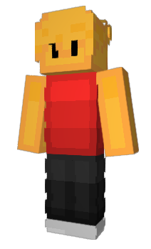 Minecraft скин по нику RetroBasil