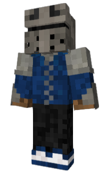 Minecraft skin Skybluehoodie