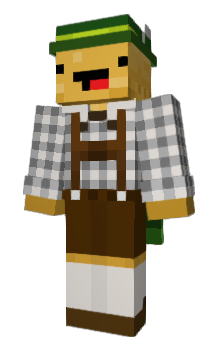 Minecraft skin petitotato