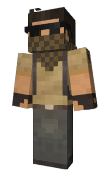 Minecraft skin M444