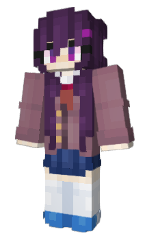 Minecraft скин по нику DDLC_Yuri