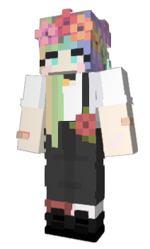 Minecraft скін по ніку Flor2602