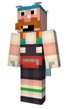 Minecraft скин по нику PODD