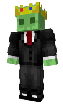 Minecraft скін по ніку SlimeInASuit