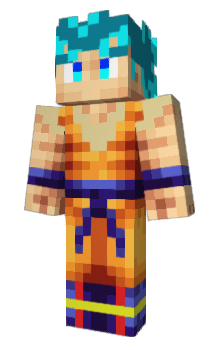 Minecraft скин по нику Gokusupersaiyan1
