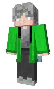 Minecraft скин по нику Aikero_sero_