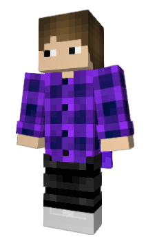 Minecraft skin cracked_dada