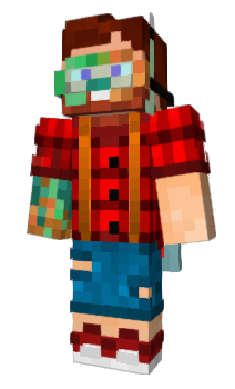 Minecraft скін по ніку Nerkin_