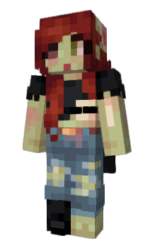 Minecraft skin Zombeanie