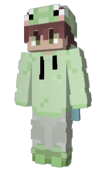 Minecraft скин по нику Aden_Frog