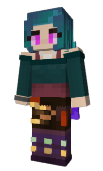 Minecraft skin dice_flame