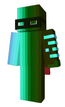 Minecraft skin MalachiteSage