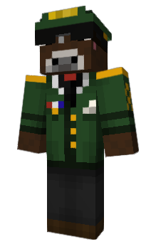 Minecraft skin TheRoofIsOnFire