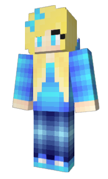 Minecraft skin girlgamer_02