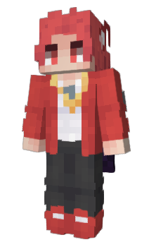 Minecraft скин по нику TheDragonFoxYT