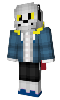 Minecraft skin SansCipher
