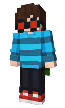 frisk from undertale Minecraft Skin