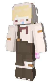 Minecraft skin GoldGhost