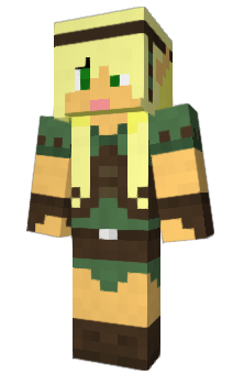 Minecraft skin Naranya