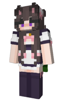 Minecraft skin MoeMaid