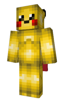 Minecraft skin pikachu0125
