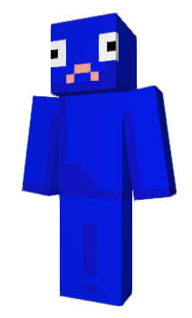 Minecraft skin BluePikmin