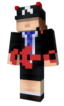 Minecraft skin LUCIFERRRRRR