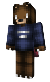 Minecraft скин по нику iBearHD