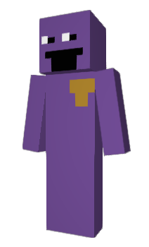 Minecraft скин по нику PurpleGuyFNAF
