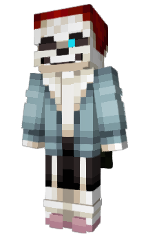 Minecraft скін по ніку SansCore