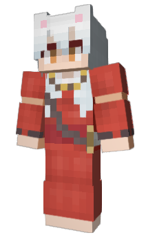 Minecraft skin InuYasha1